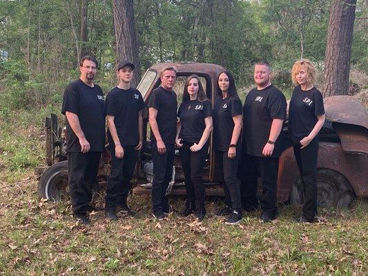 The complete team Spring Paranormal Investigations, SPI for 2021