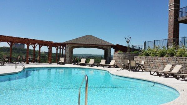 The Majestic Lake Front Condos, Pool & Gazebo overlooking Table Rock Lake