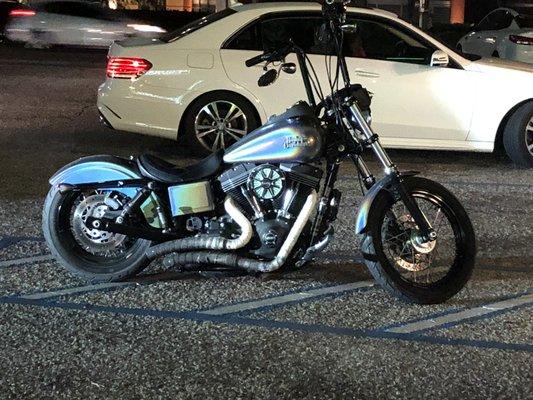 15' Harley Street Bob Wrapped in 3m Gloss Psychedelic