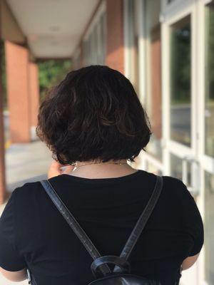 My sisters hair was literally Almost near her butt. They gave her the haircut she wanted and she is in love with it.