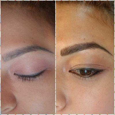 Eyebrow retouch after 3 1/2 years