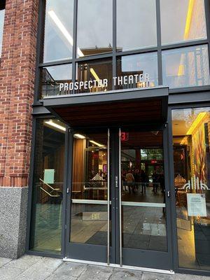 Theater entrance