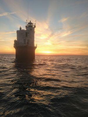 Lighthouse Cruises and tours.
Smith Point Light.