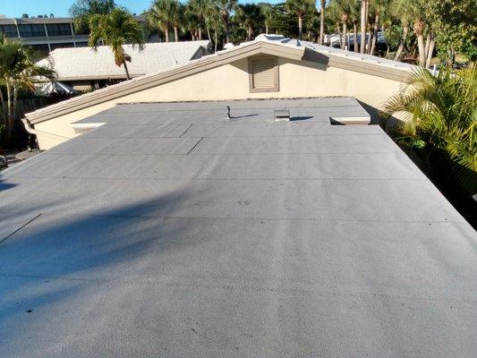 FLAT RE-ROOF