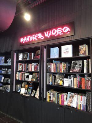 Small selection of curated cinema-centric books and DVDs