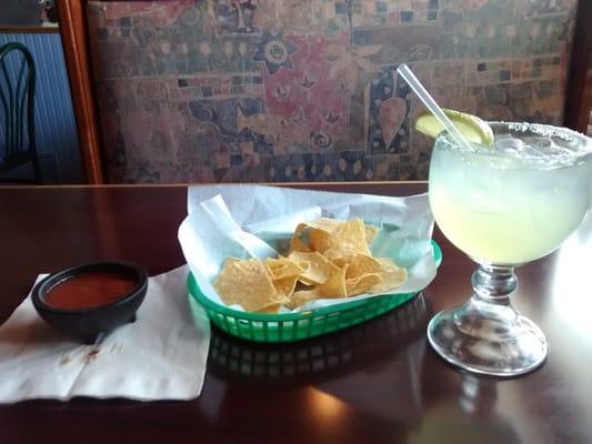 Every Mexican meal should begin with a 20 ounce margarita!