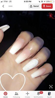 What my nails should have looked like as coffen