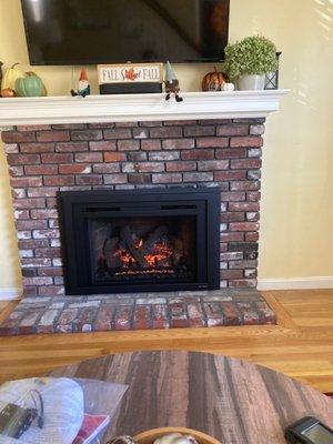 Natural Gas Fireplace Insert