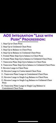 AOD Integration. Injuries are never a singular dysfunction in isolation.