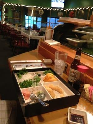 Seafood tempura box