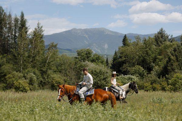 Private trail ride for couples