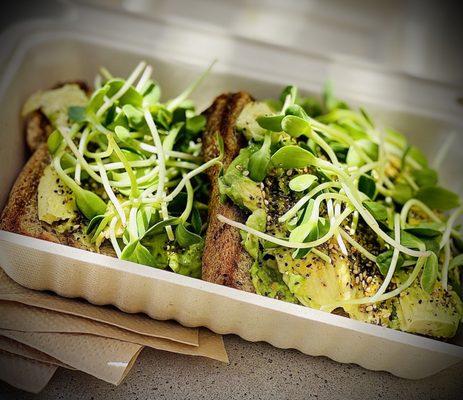 Avocado toast with Sprouts