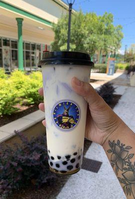 Taro Cheesecake Milk Tea drink I purchased on July 30th 2022.