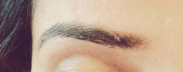 I used to waxing before.When I went there to do threading for the first time that I was in love with my eyebrows. She is perfect in eyebrows