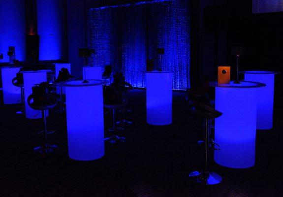 Blue themed ultra lounge