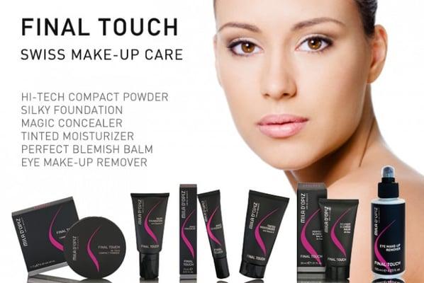 Swiss Make-Up Final Touch Line - Mineral Based - Protects & Hydrates while looking flawless