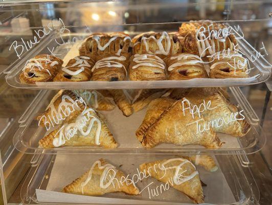 Turnovers and danishes