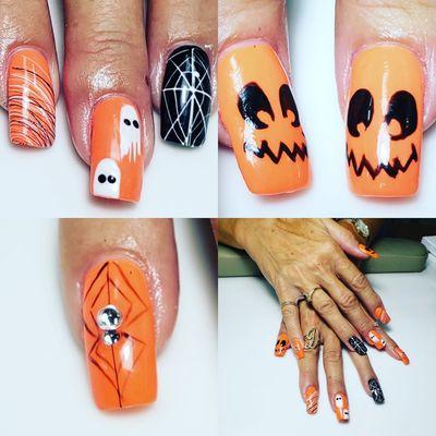 #halloweennails #nailart