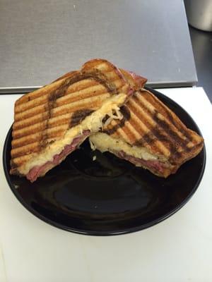 Our famous Reuben, yummmm.