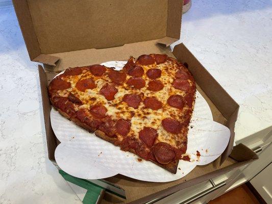 Heart Shaped pizza for Valentines Day.