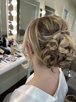 Wedding hair