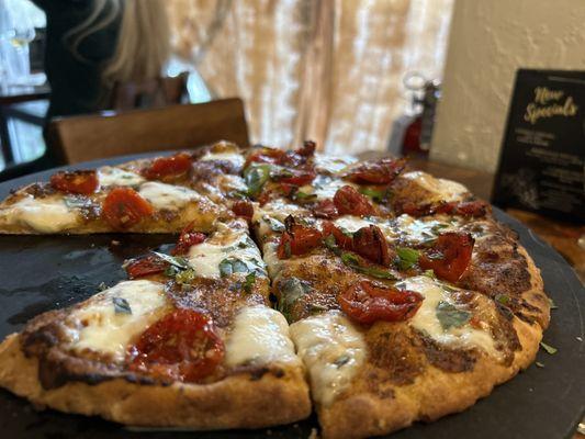 Cauliflower Crust Margherita pizza