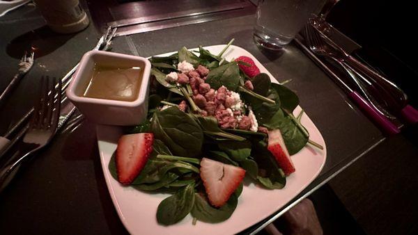 Strawberry Pecan salad