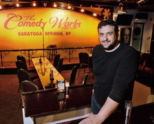 Owner, Tommy Nicchi, of the Comedy Works