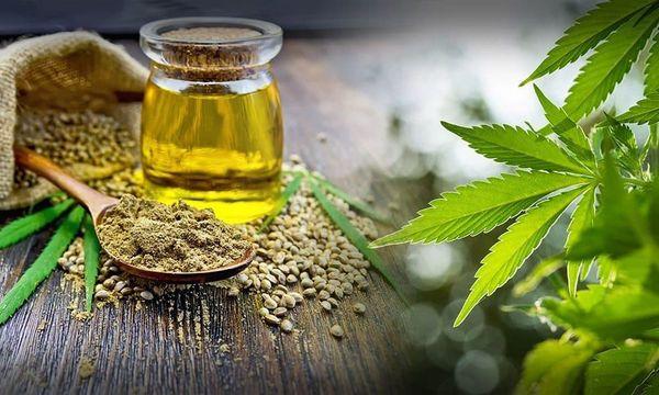 CBD Whole Hemp Oil Massage