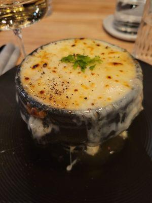 French onion soup (bland)