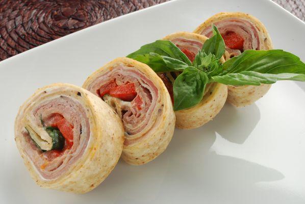 Afternoon Snack - Wrap and Roll Mini Pinwheels