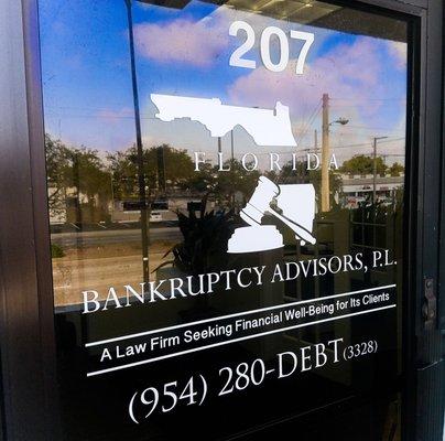 Florida Bankruptcy Advisors, P.L., 120 E. Oakland Park Blvd., Suite 207, Fort Lauderdale, FL