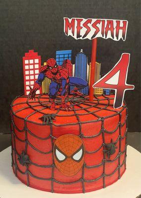 Spider-Man cake