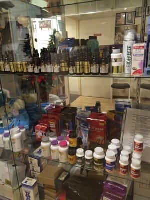 Wide variety of supplements and herbs fit for any health condition and allergy