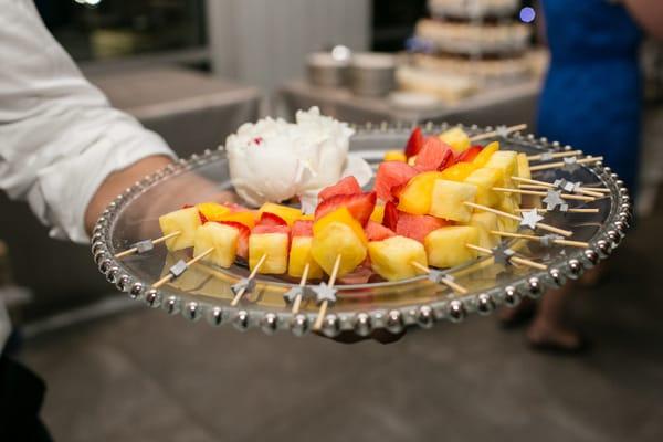 Healthy desserts by Melody at Eventfull Caterors, served beautifully at The W Loft, Brooklyn