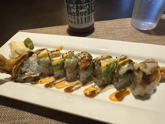 Twin Dragon Roll. Excellent taste, look and made to perfection