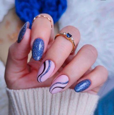 Custom nail design Inspiration nail ideas