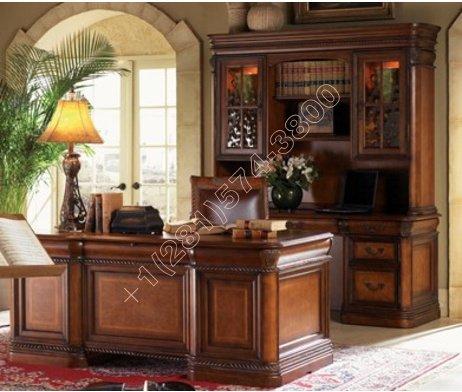 Traditional Wood Executive Office Desk