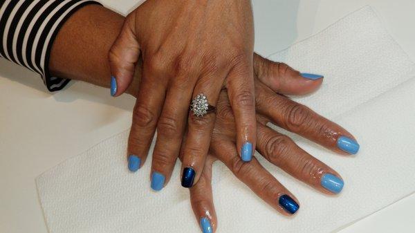 Natural Mani with DEMIblue Vegan Nail Polish