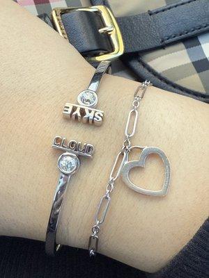 Personalized open bracelet