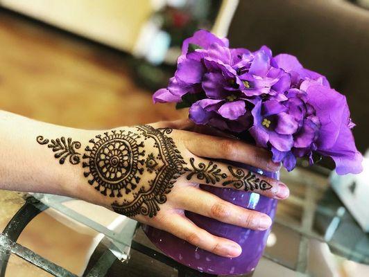 Henna art by sayeh