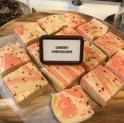 Cherry Cheesecake Fudge is out of this world!!