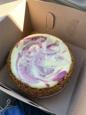 Raspberry Lemon Cheesecake