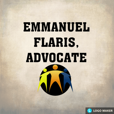 Emmanuel K Flaris, Advocate