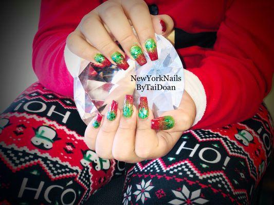 Happy Holiday! Merry Christmas to everybody! Nails for today!