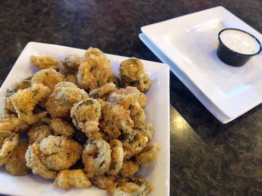 Fried jalapeños