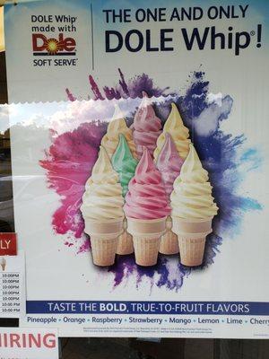 Dole Whip flavors