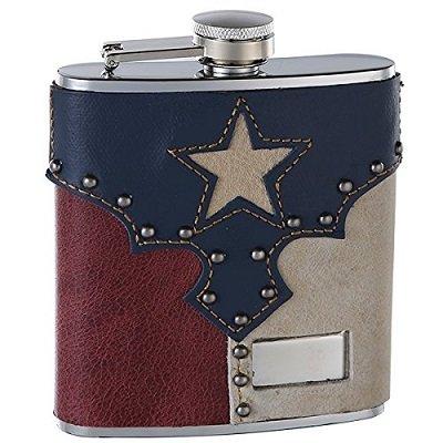 Personalized Texas Flag Flask