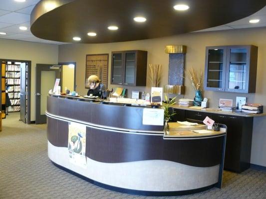 Relaxing Front Desk Area , Play area for children !!