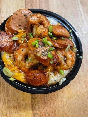 Shrimp & Grits Bowl